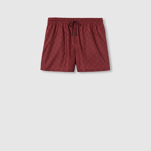 GG print nylon swim short Detail 2