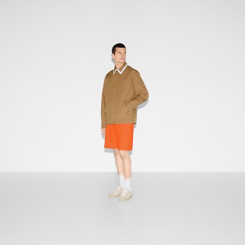 Chaqueta de gabardina técnica