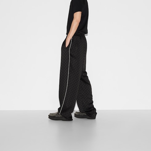 Pantalon de jogging en satin GG
