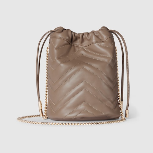 Borsa a secchiello GG Marmont misura piccola