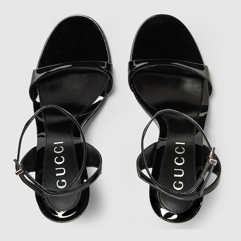 Sandales avec talon en bambou pour femme