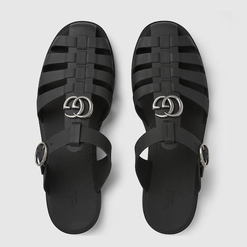 Sandales avec Double G pour homme