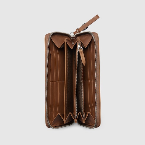 Cartera GG Emblem con cremallera