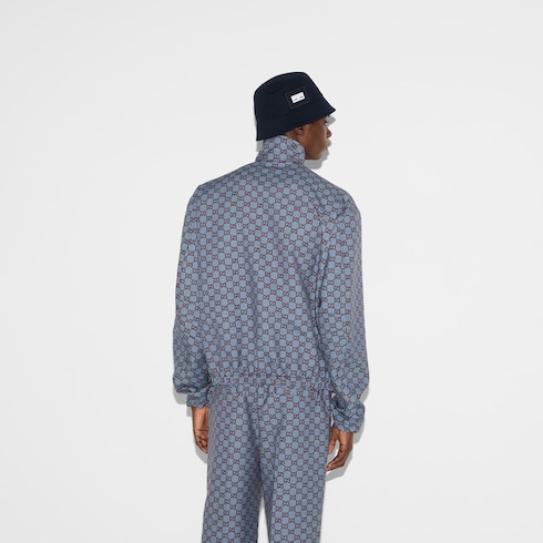 Veste en laine pied-de-poule GG