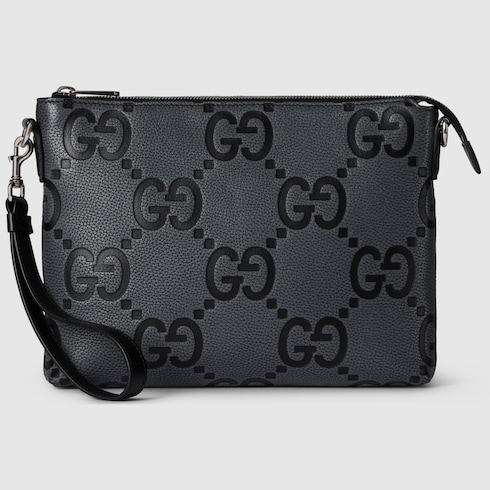 Gucci black messenger bag women's sale