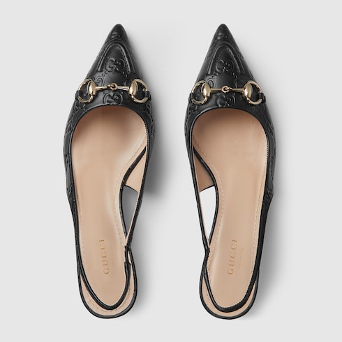 Décolleté slingback donna con Morsetto