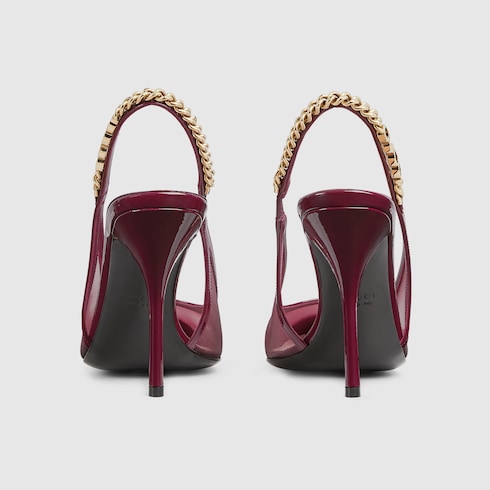 Gucci Signoria slingback pump Detail 4