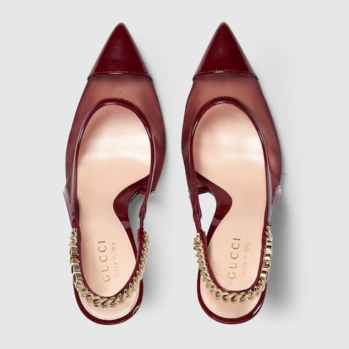 Gucci Signoria slingback pump Detail 5