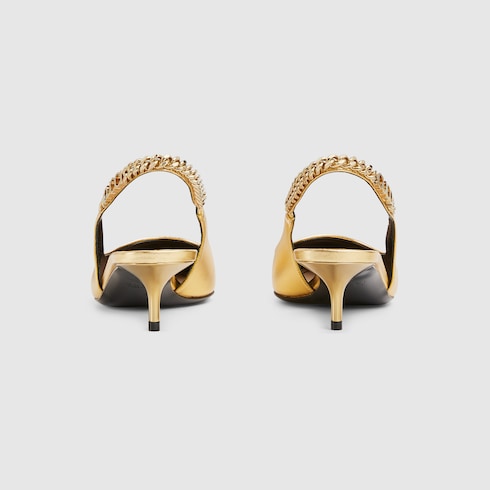 Gucci Signoria slingback pump