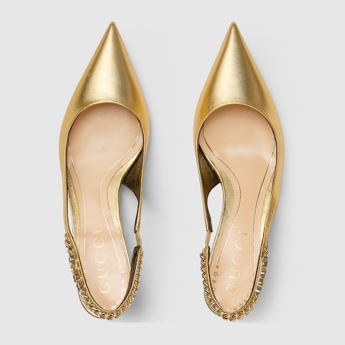 Décolleté slingback Gucci Signoria