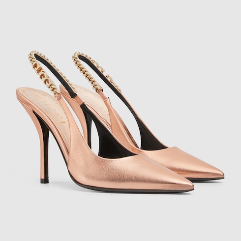 Gucci Signoria slingback pump
