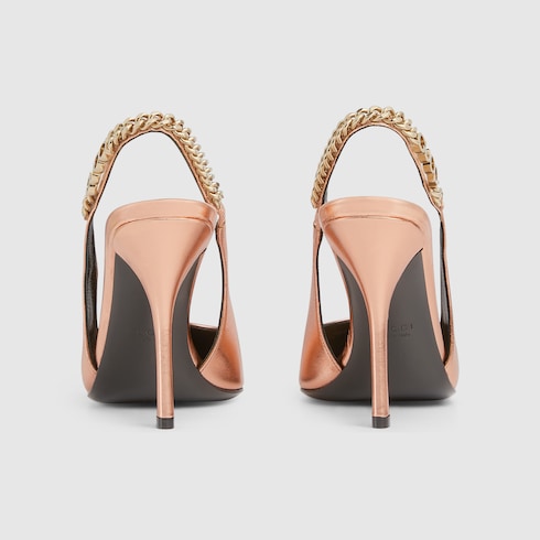 Gucci Signoria slingback pump