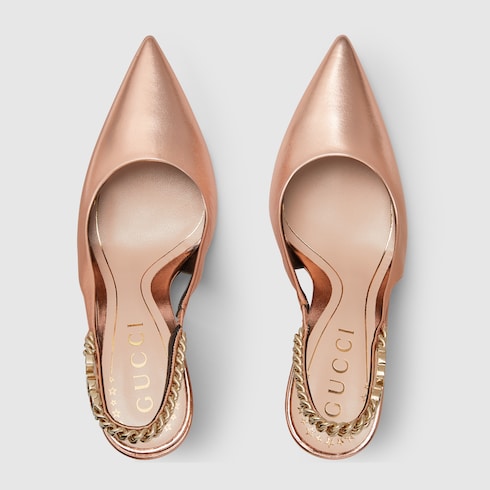 Gucci Signoria slingback pump
