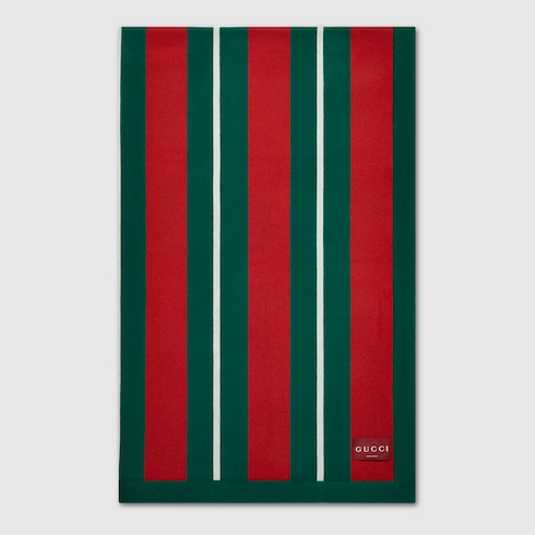 Gucci Web wool blanket