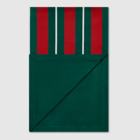 Gucci Web wool blanket Detail 2