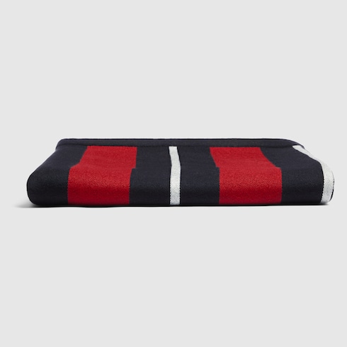 Gucci Web wool blanket Detail 4