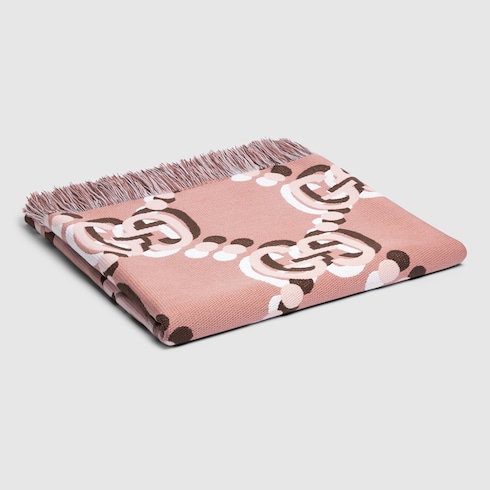 Coperta in lana con GG Shadow