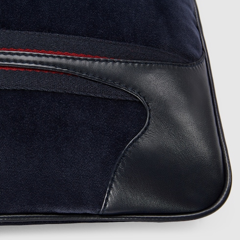 Velvet cushion with Horsebit