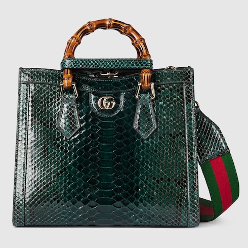 Gucci Diana small python tote bag Detail 2