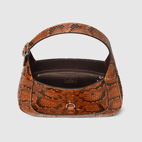 Gucci Jackie small python shoulder bag Detail 9