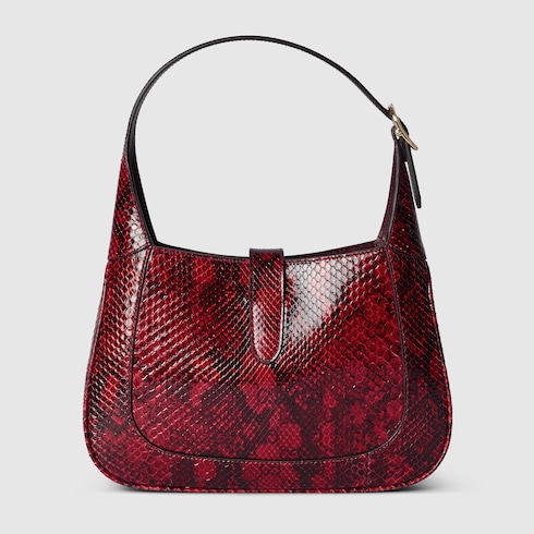 Borsa Gucci Jackie in pitone misura media 