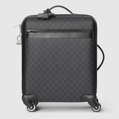 Small GG cabin trolley in Black GG Canvas GUCCI SI