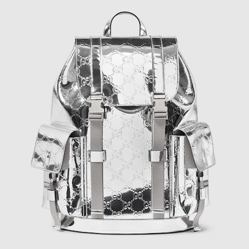 Gucci white backpack sale