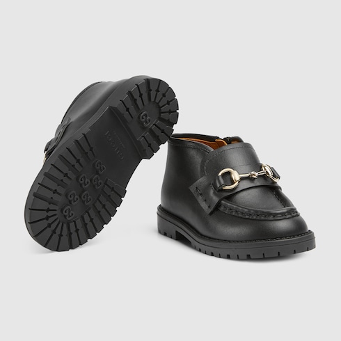 Toddler ankle boot with Horsebit