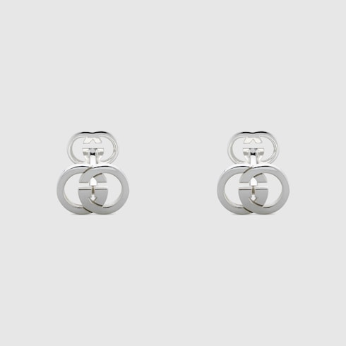 Gucci Interlocking系列袖扣