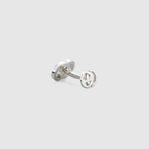 Gucci Interlocking系列袖扣