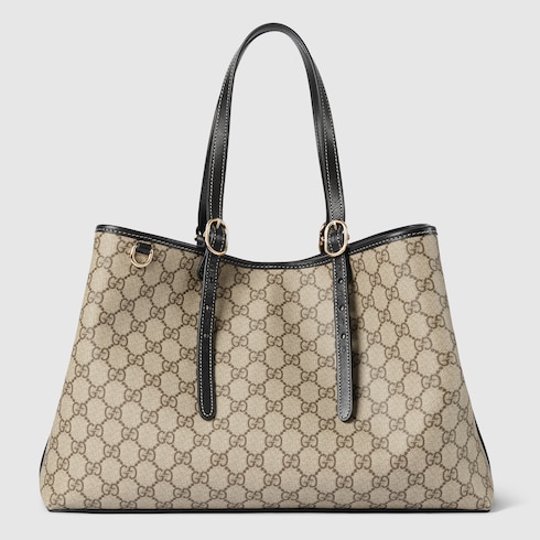 GG Emblem large tote bag