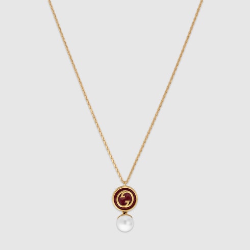 Gucci Blondie pendant necklace Detail 2