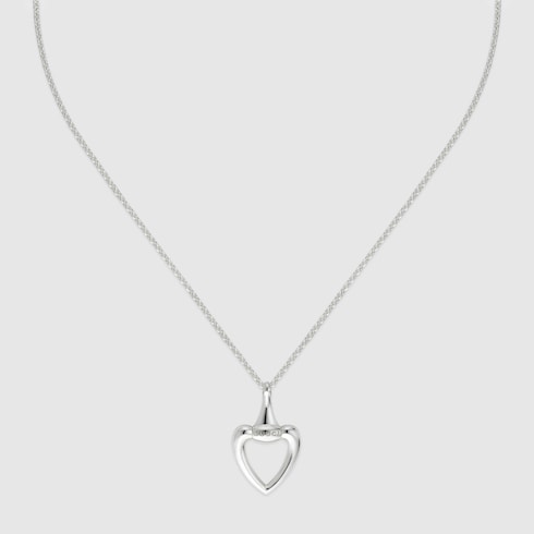 Gucci Heart pendant necklace Detail 2