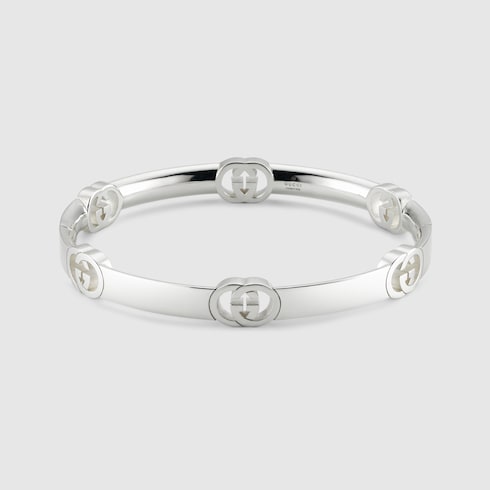 Gucci Interlocking cuff bracelet Detail 2