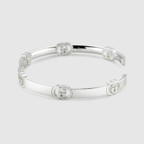 Gucci Interlocking cuff bracelet Detail 5