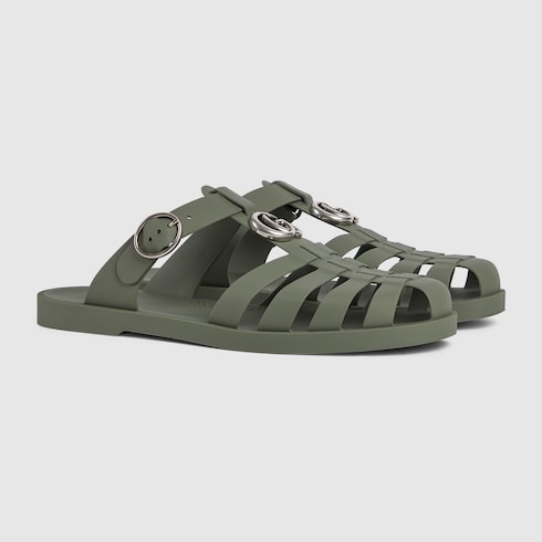 Men's sandal with Double G Detail 2