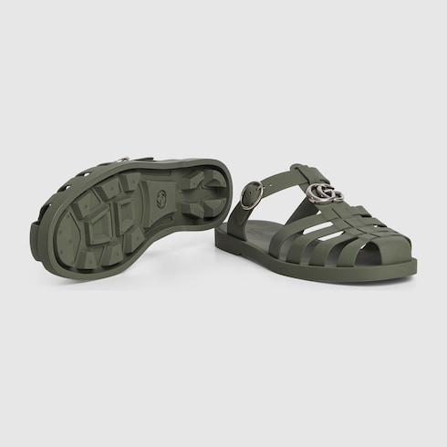 Men's sandal with Double G Detail 6