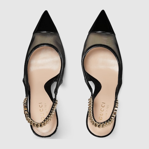 Gucci Signoria slingback pump Detail 5