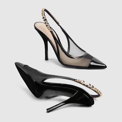 Gucci Signoria slingback pump Detail 6