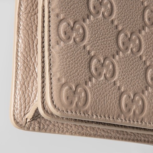 Cartera GG Emblem con cadena