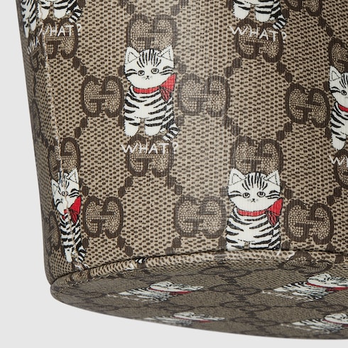 Children's printed GG bucket bag Detail 7