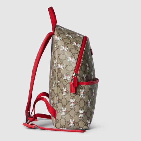 Sac à dos pour enfant en tissu GG à imprimé