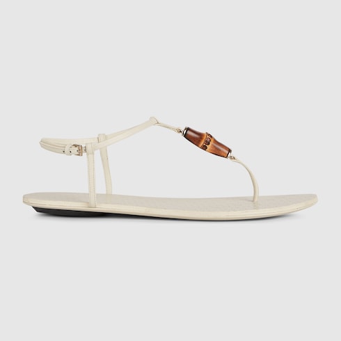 Women's thong sandal with Bamboo Detail 2