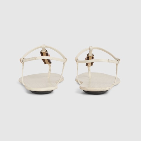 Women's thong sandal with Bamboo Detail 4