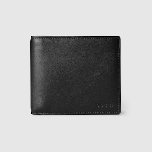 GG Emblem bi-fold wallet with GG fabric