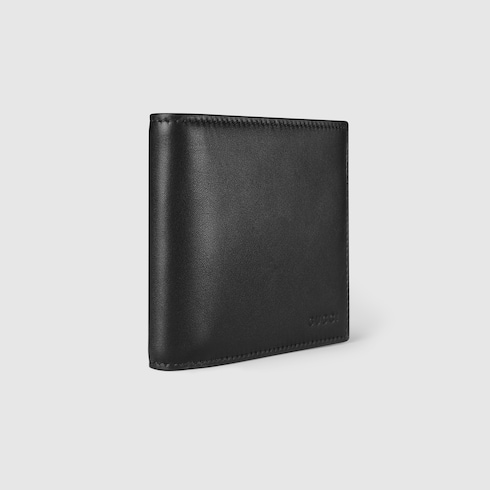 GG Emblem bi-fold wallet with GG fabric