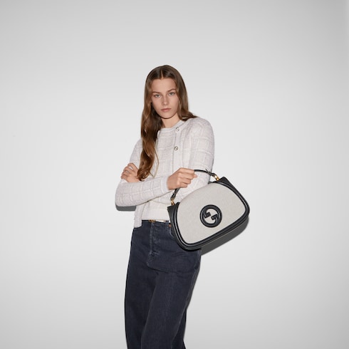 今年も話題の Gucci canvas natural in bag handle top medium Blondie 小物