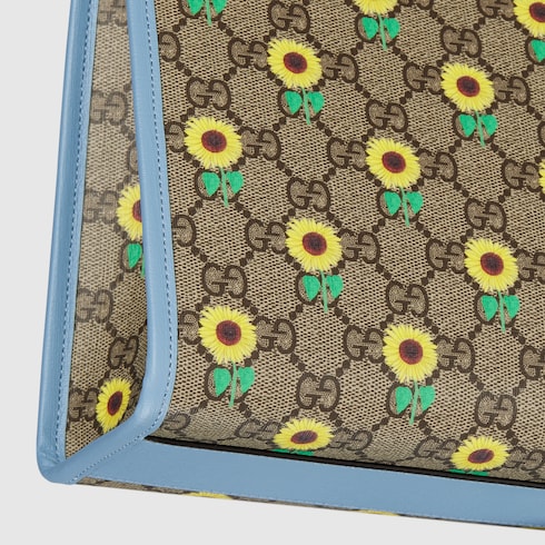 Children's printed GG tote bag