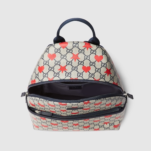 Sac à dos pour enfant en tissu GG à imprimé