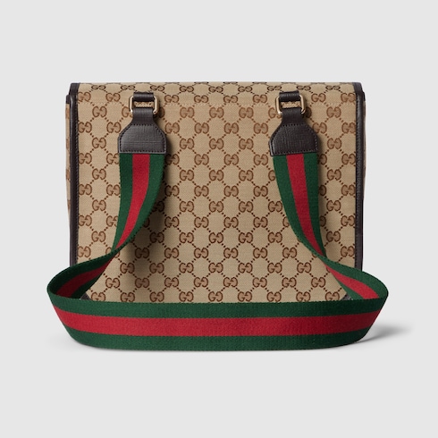 Children's GG canvas messenger bag